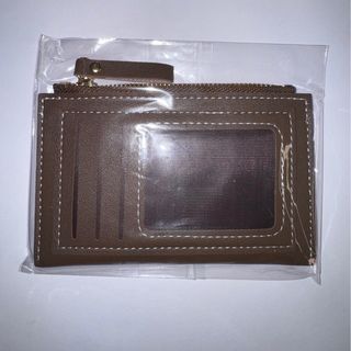 Monedero Marrón y Blanco