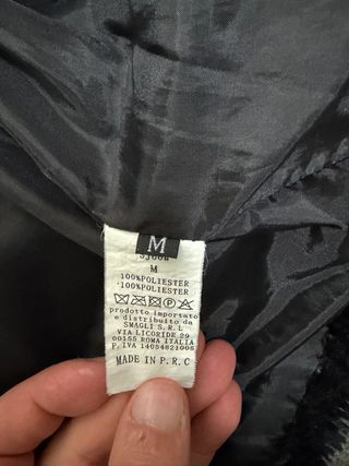 Pelliccia donna nera