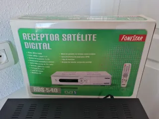 Receptores FTE MAX S600HD y Fonestar RDS 540