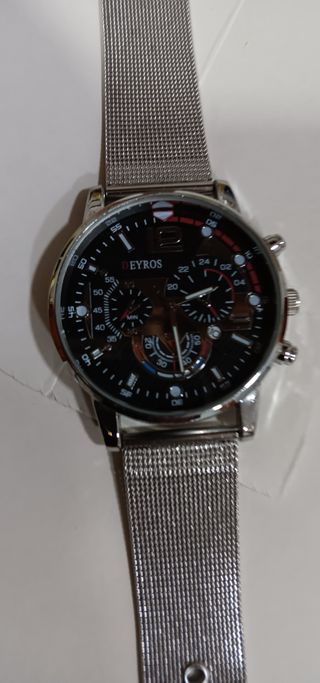 Reloj Deyros Acero Hombre Nuevo