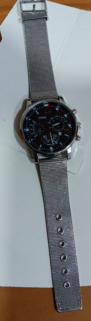 Reloj Deyros Acero Hombre Nuevo