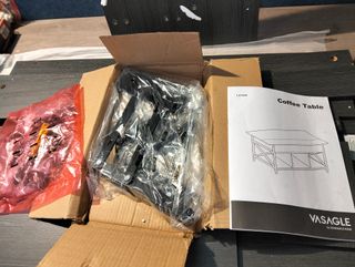 VASAGLE Mesa de Centro, Mesa de Café