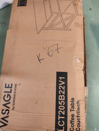 VASAGLE Mesa de Centro, Mesa de Café