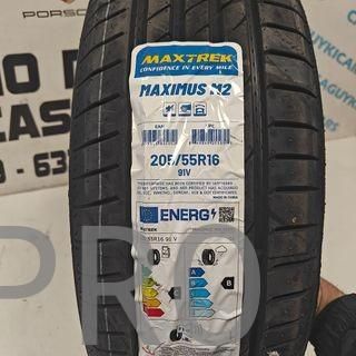 JUEGO 2 NEUMATICOS 205/55 R16 MAXTREK NUEVO