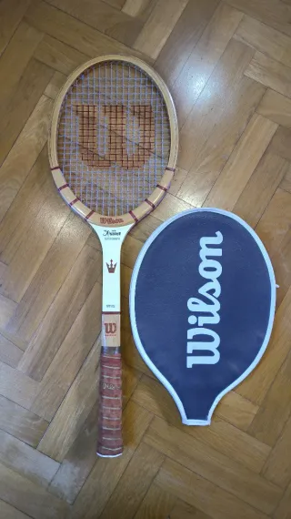 Raqueta Vintage Wilson Jack Kramer Autograph