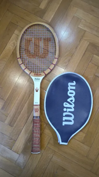 Raqueta Vintage Wilson Jack Kramer Autograph