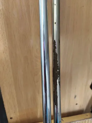 2 Barras Futbolín Usadas