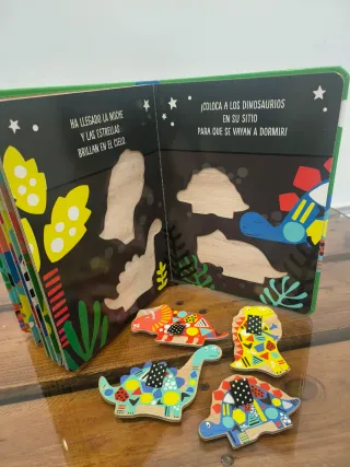 Mi libro puzle de dinosaurios
