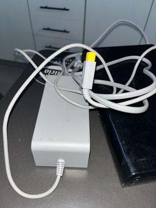 Nintendo Wii U Negra Con todo