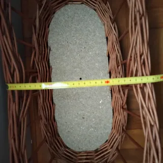 Cesta Mimbre Asa Oferta