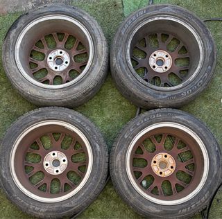 Llantas 16” 4x100 Mg/Mini tipo bbs