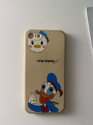 Lote 3 fundas iPhone 7 Mickey, Pig, Donald