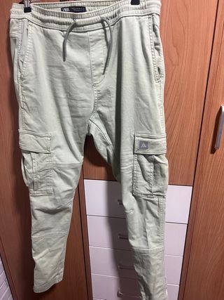 Pantalones cargo Zara hombre talla M
