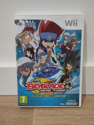 Beyblade Metal Fusión original para Nintendo wii
