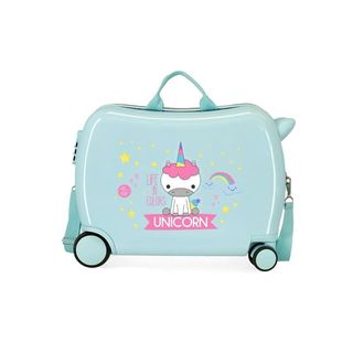 Maleta Infantil Roll Road Little Me Turquesa