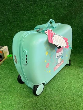 Maleta Infantil Roll Road Little Me Turquesa