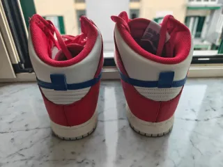 Nike Air Dunk n. 43 rosso e bianco