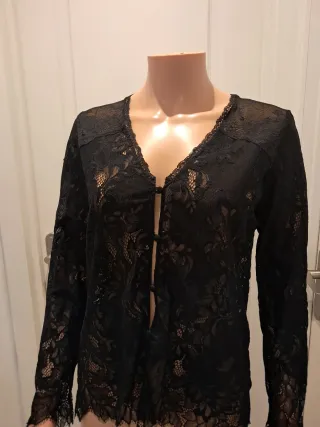 Camisa Lise Charmel encaje negro