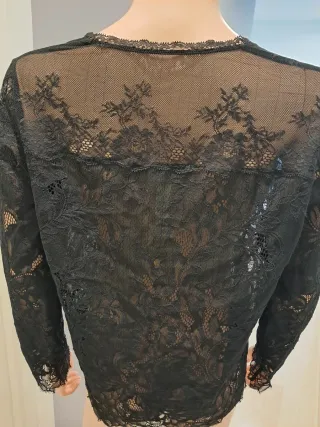 Camisa Lise Charmel encaje negro