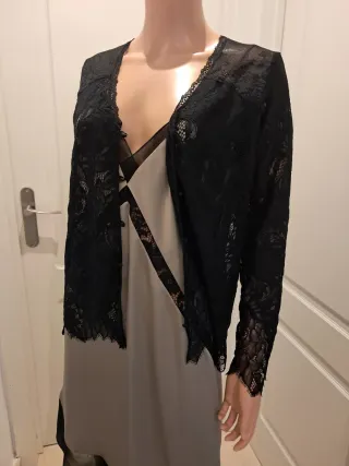 Camisa Lise Charmel encaje negro