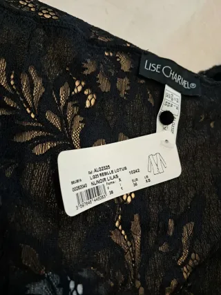 Camisa Lise Charmel encaje negro