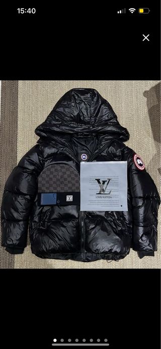 Chaqueta Canada Goose Negra + Gorro