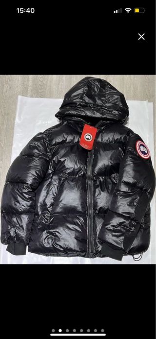 Chaqueta Canada Goose Negra + Gorro