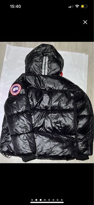 Chaqueta Canada Goose Negra + Gorro