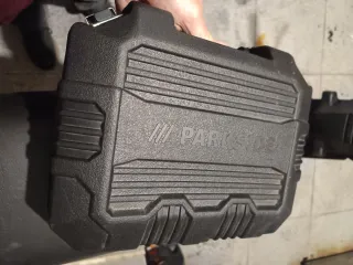 Pistola de impacto neumática con maletín