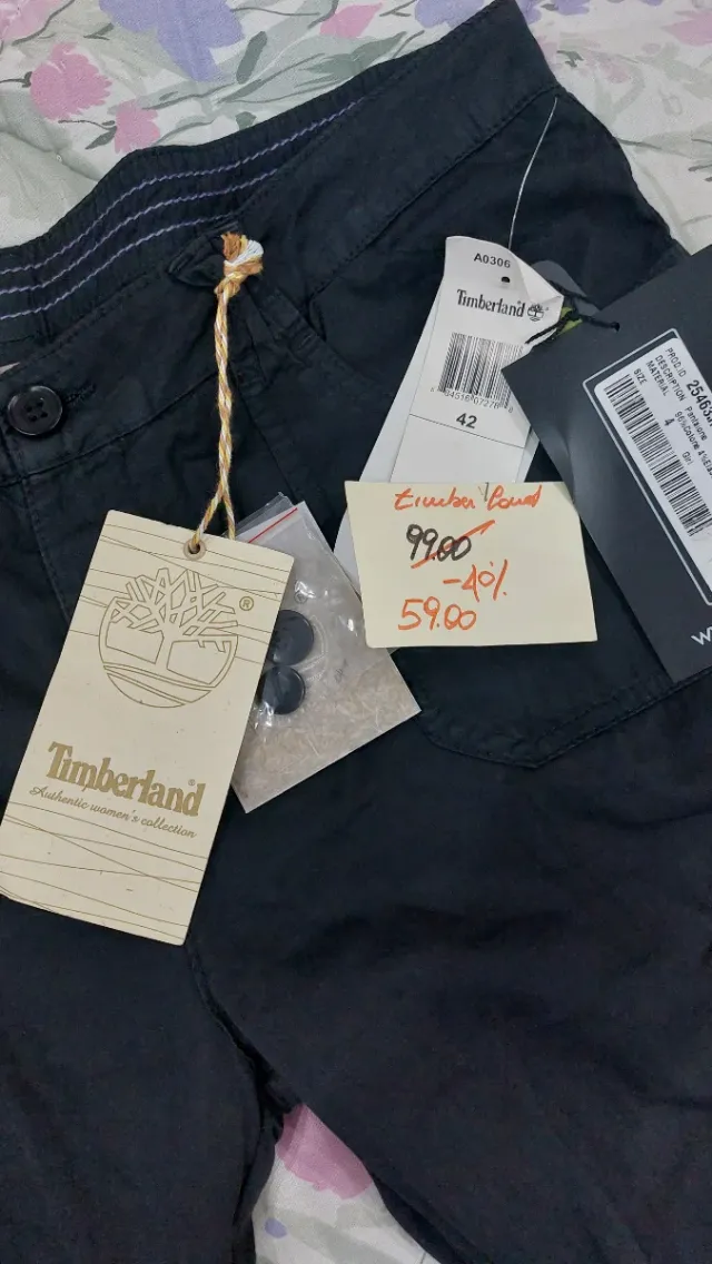 Pantalone Timberland donna tg 42 corto