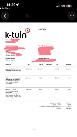 AirPods Pro 2ª Gen USB-C | A estrenar