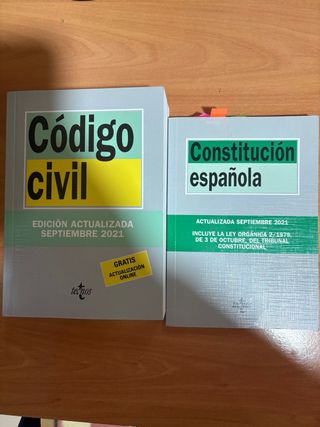 Código Civil y Constitucion española