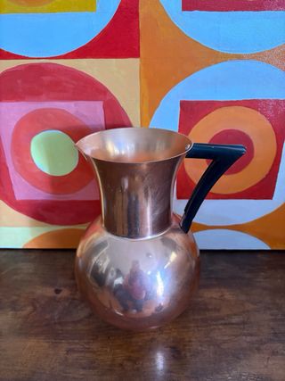 JARRA VINTAGE AlUMINIO ANODIZADO.