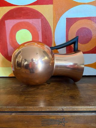 JARRA VINTAGE AlUMINIO ANODIZADO.