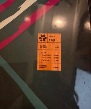 Tabla Snowboard Tijuana con Fijaciones