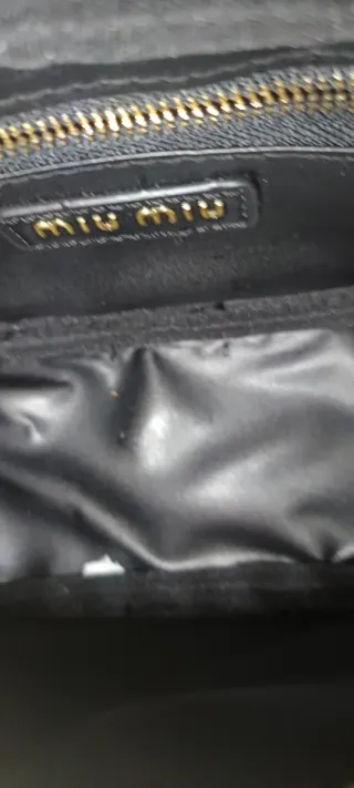Borsa Miu Miu Nero