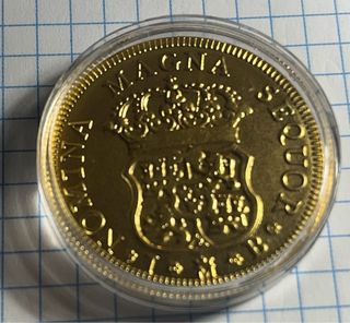 Moneda Fernando VI 1748 Oro