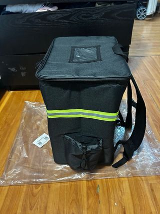 Mochila repartidor negra