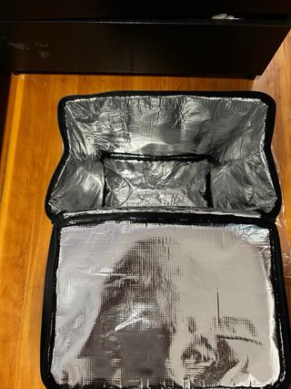 Mochila repartidor negra