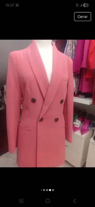 Blazer Vestido Stradivarius Talla XS