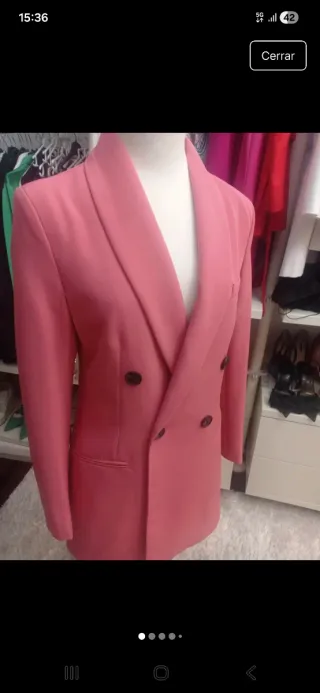 Blazer Vestido Stradivarius Talla XS