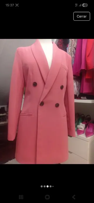 Blazer Vestido Stradivarius Talla XS