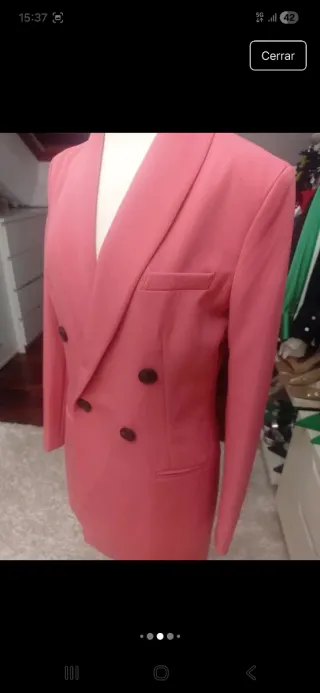 Blazer Vestido Stradivarius Talla XS