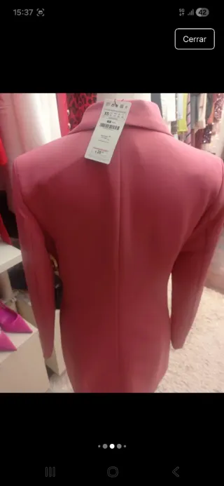 Blazer Vestido Stradivarius Talla XS