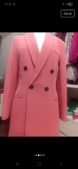 Blazer Vestido Stradivarius Talla XS