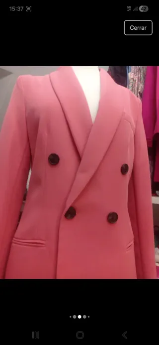 Blazer Vestido Stradivarius Talla XS