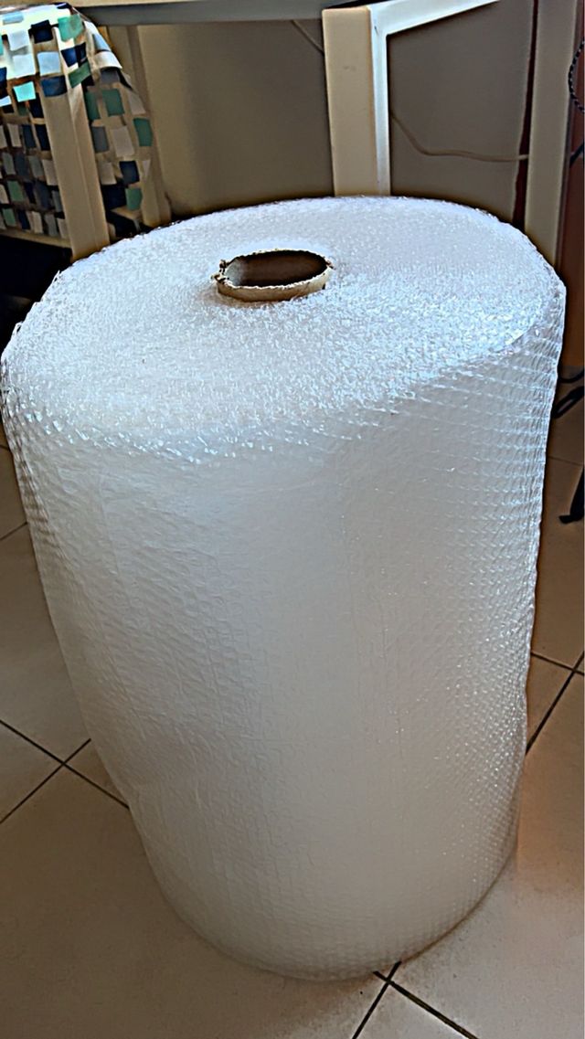 Rolo de plástico de bolhas para embalagem