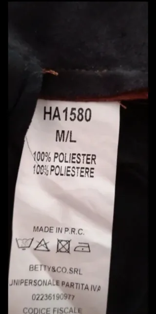 Chaleco largo flecos efecto ante Betty&Co  T. M/L