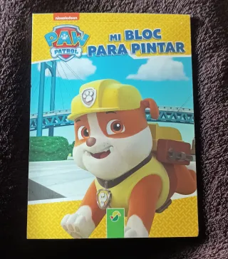 Bloc para pintar Paw Patrol