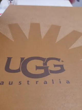 Botas UGG Azul/Gris con Lazos